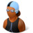 Sport Swimmer Female Dark Icon